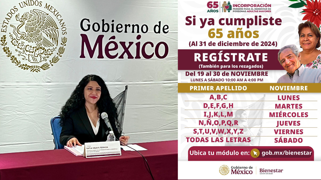 Katia Meave, Delegada de Bienestar anuncia registro de programas sociales en Jalisco durante noviembre y diciembre